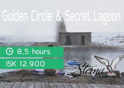 Golden Circle – Secret Lagoon via Sterna