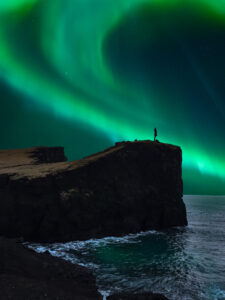 Northern Lights at Reykjanes captured by AURORA REYKJAVÍK