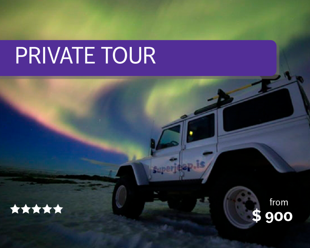 PRIVATE NORTHERN LIGHTS SUPERJEEP TOUR