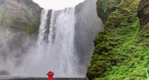 Skógafoss waterfall