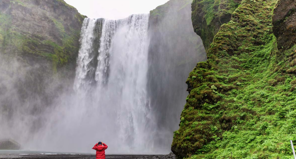 Skógafoss Wasserfall