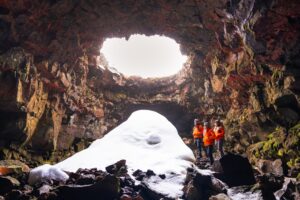 Lava Tunnel entrance