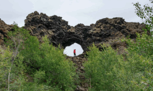 Dimmuborgir lava formations