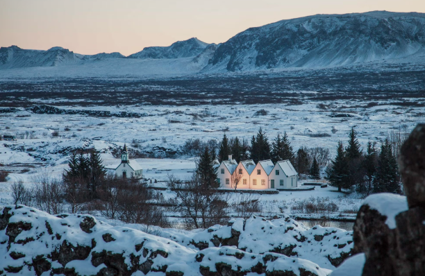 winter Þingvellir