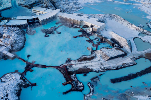 Blue Lagoon winter