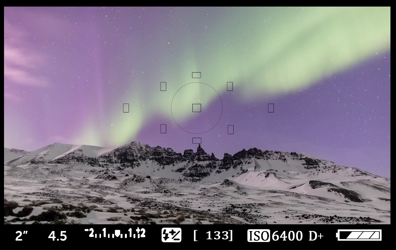 Aurora Reykjavík photography