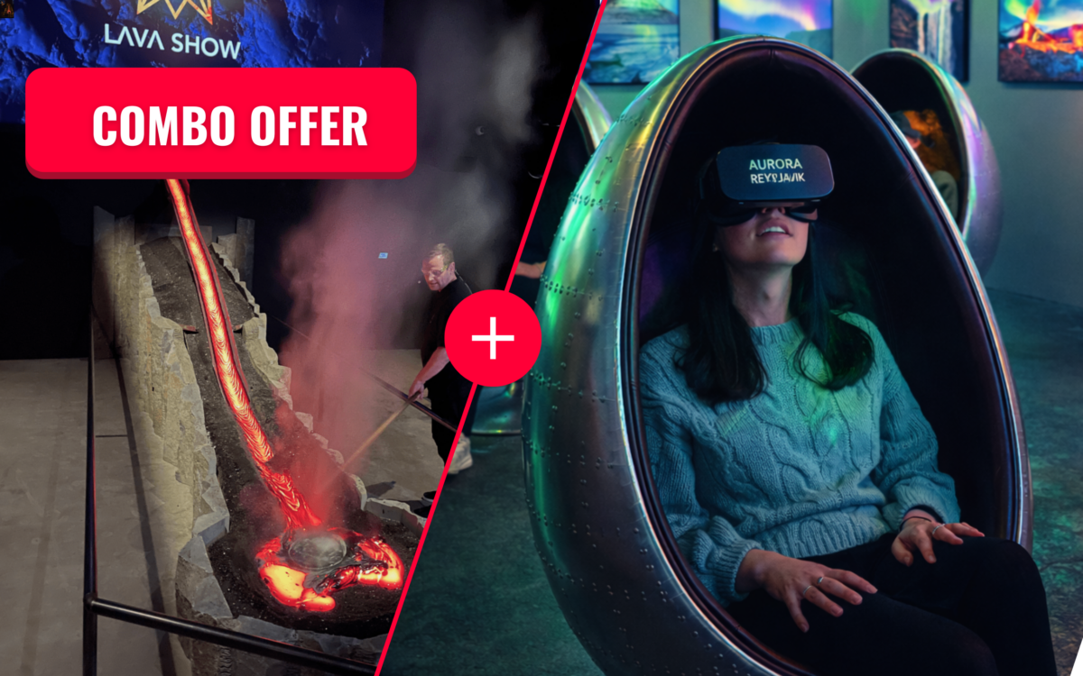 Discover the best things to do in Reykjavik, Iceland with this exclusive combo: Aurora Reykjavík + Lava Show. See the Northern Lights and the world’s only live lava show—located next to each other.